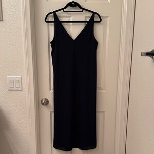 Babaton Elegant Black Midi Dress
